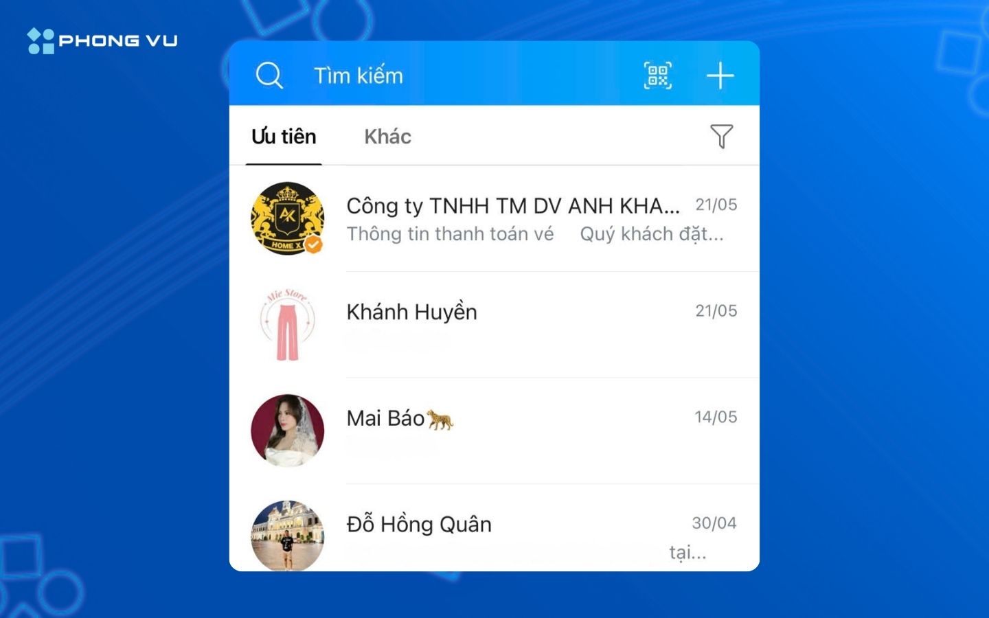 Mẹo đọc tin nhắn ẩn Zalo không cần mật khẩu cực nhanh và hiệu quả 2 Mở ứng dụng Zalo