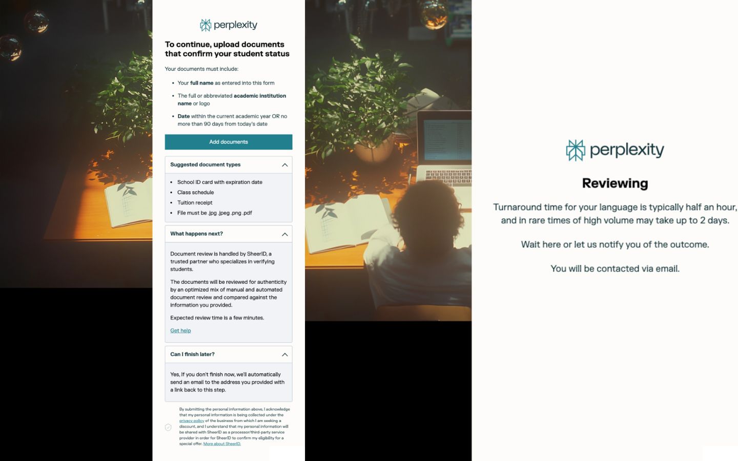 đăng nhập vào cổng sinh viên hoặc cung cấp ảnh chụp thẻ, lịch học