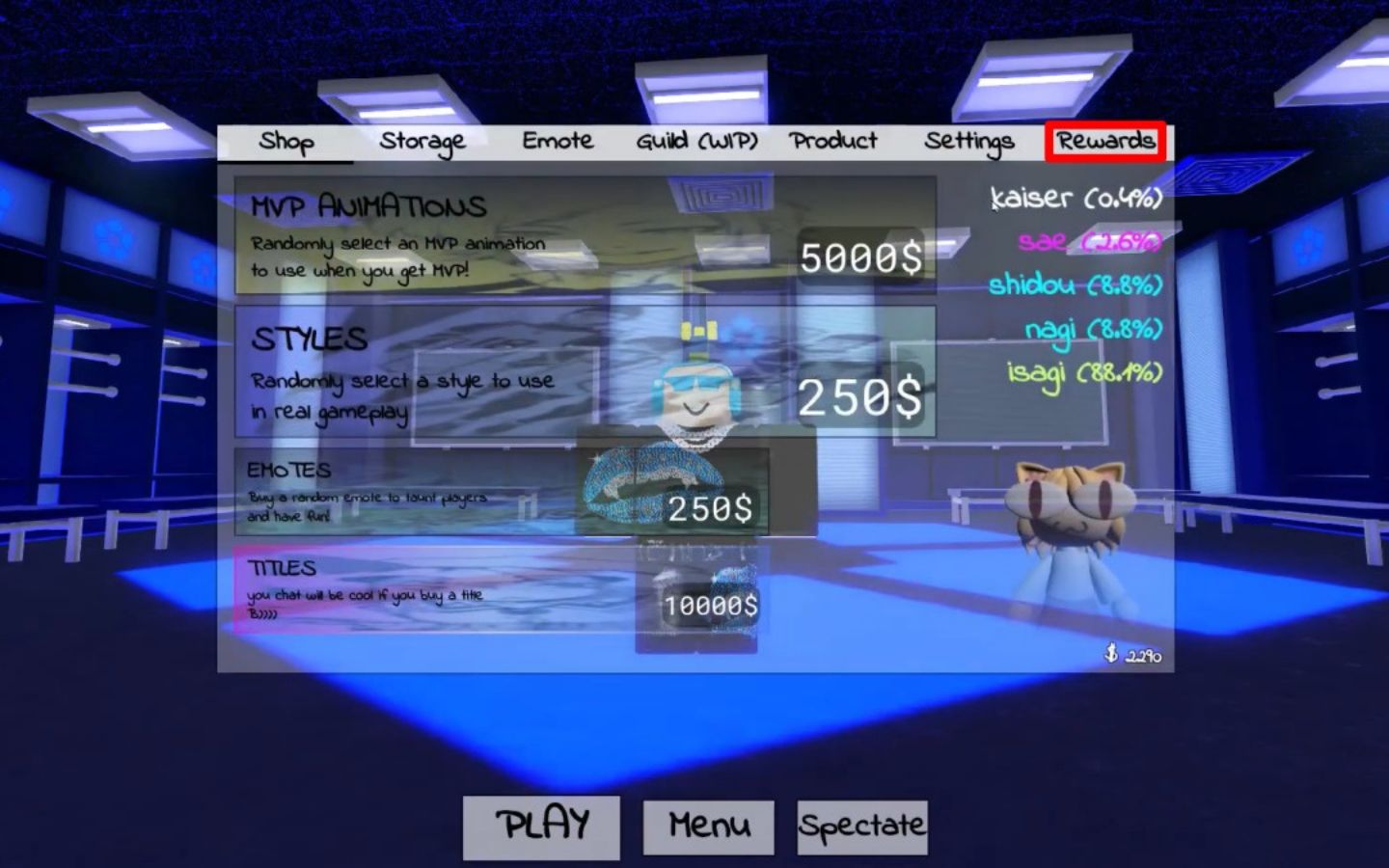 Tổng hợp code Azure Latch 11/2025 cập nhật mới nhất và cách nhập 3 Chọn mục Rewards