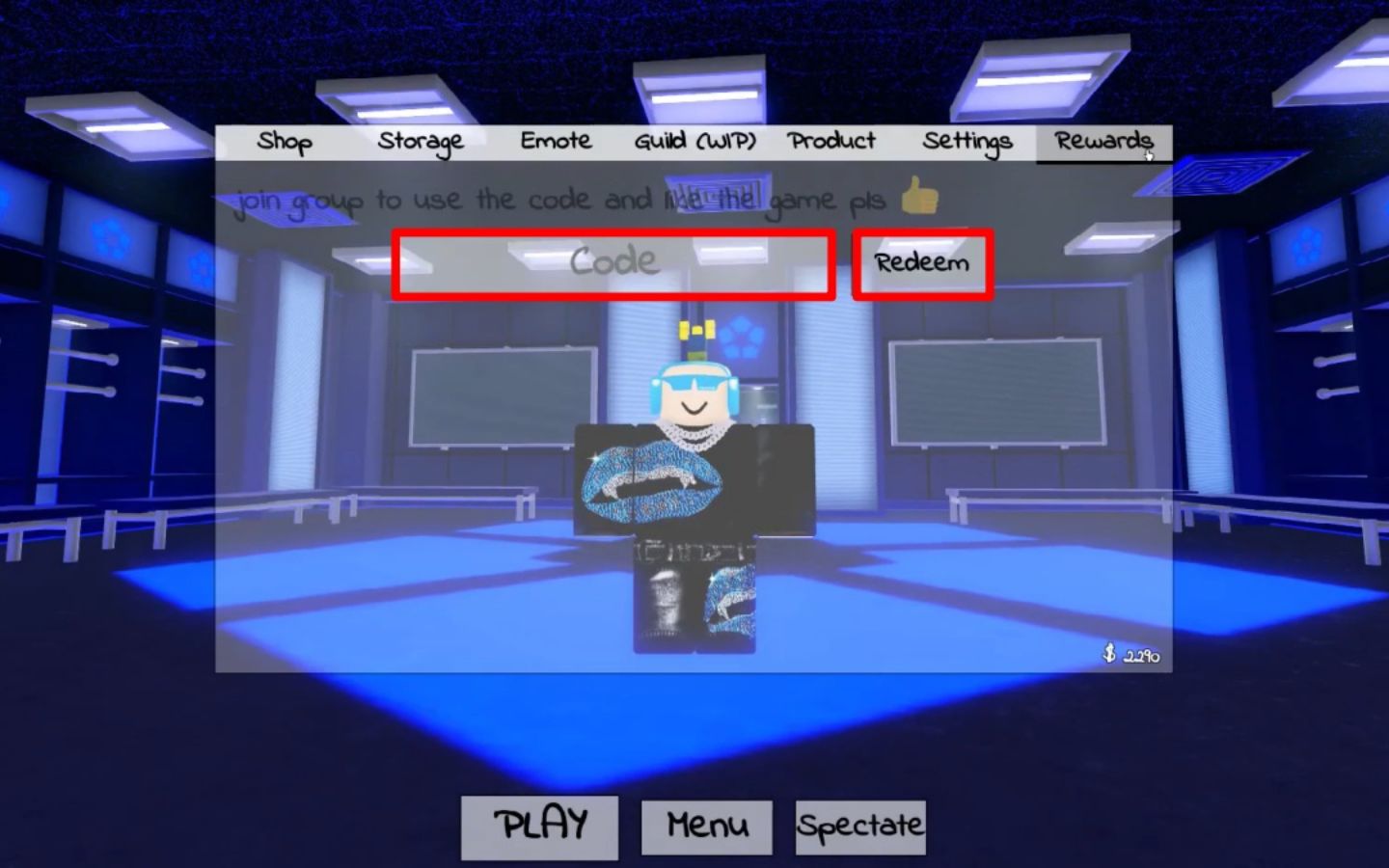 Tổng hợp code Azure Latch 11/2025 cập nhật mới nhất và cách nhập 4 Nhập mã code và bấm chọn Redeem để nhận quà