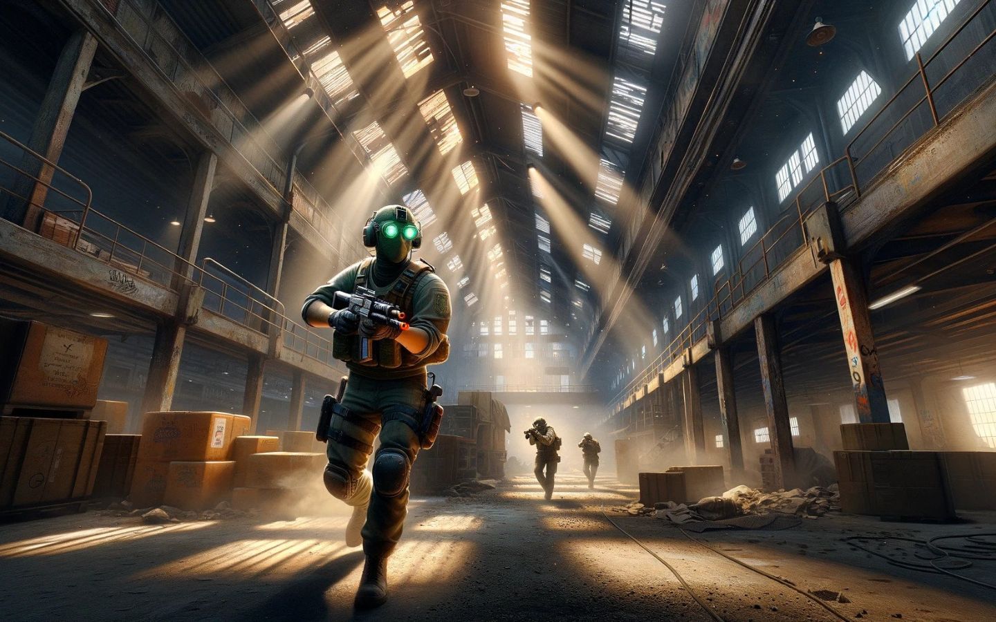 Nhân vật trong trận đấu CS2 