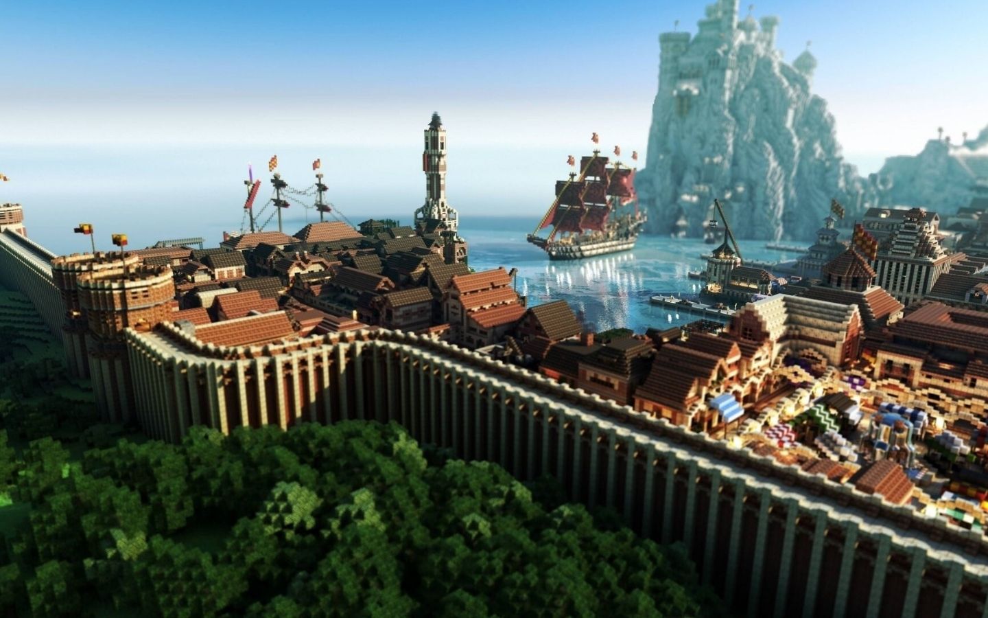 Thành phố cổ kính bên bờ biển hùng vĩ