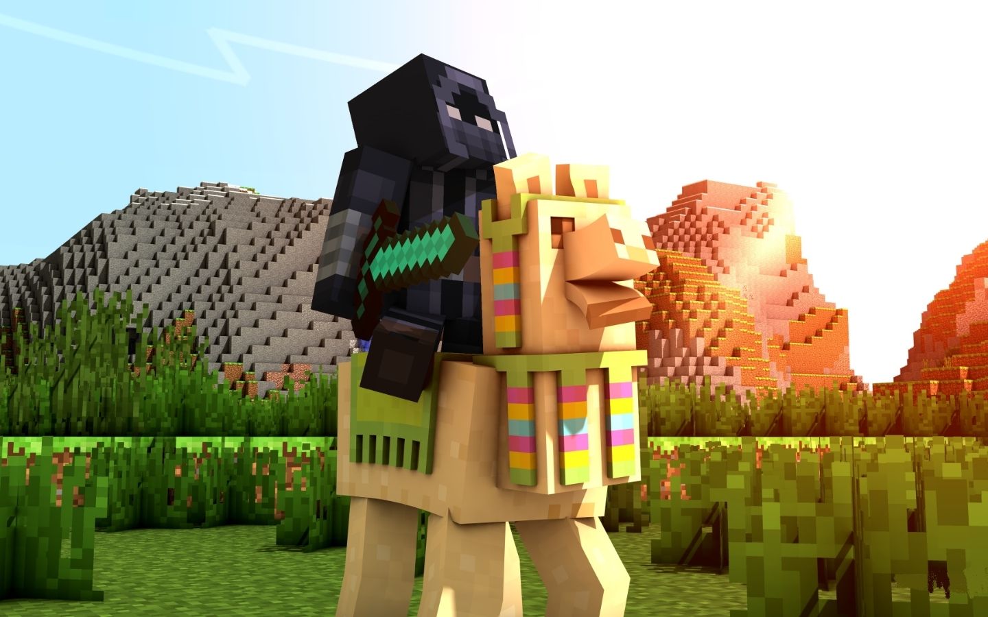 Kiếm sĩ sa mạc dũng mãnh sẵn sàng chiến đấu