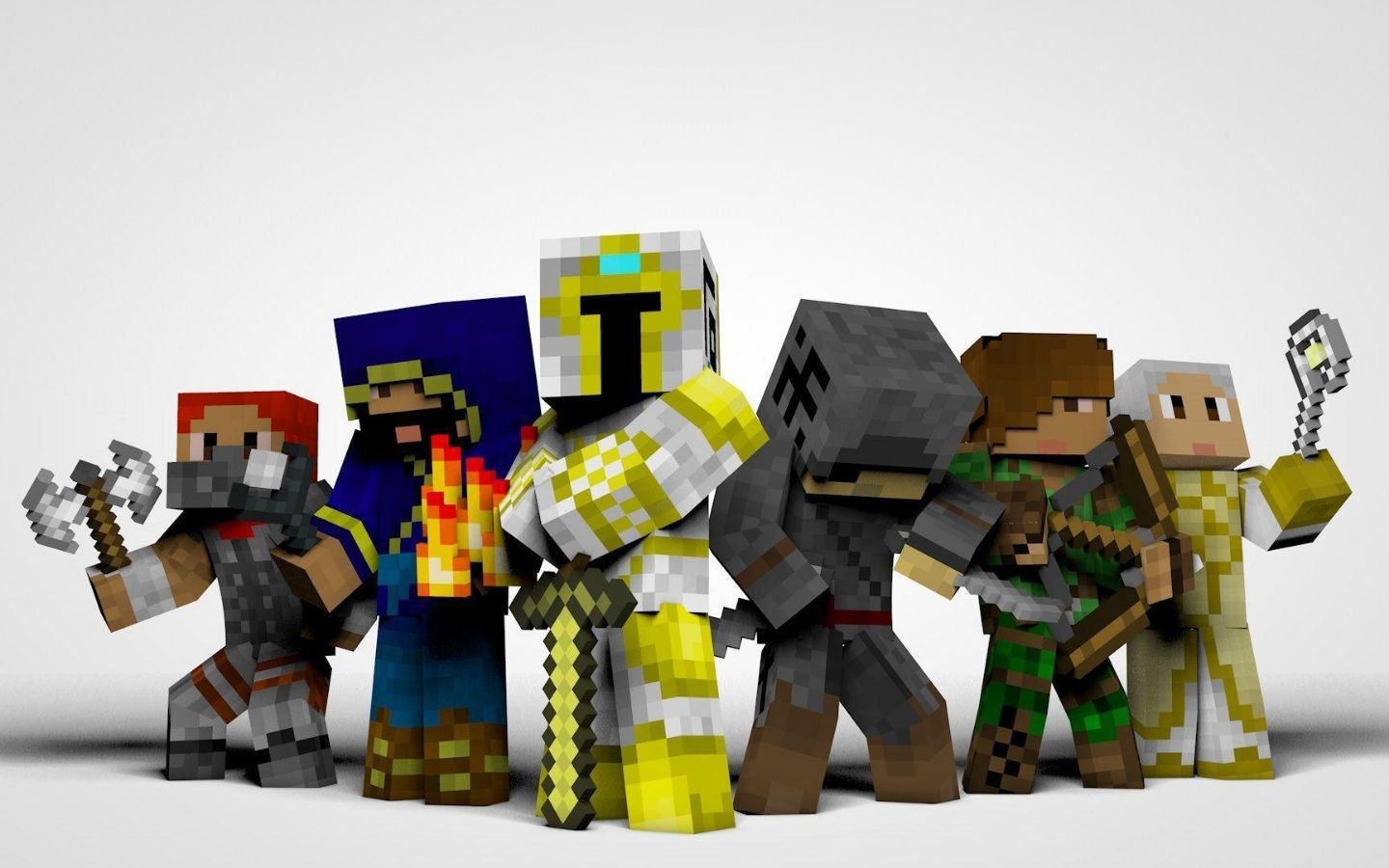 Biệt đội thợ săn quái vật Minecraft Dungeons hùng mạnh