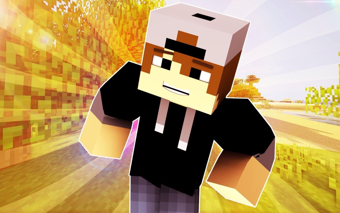 Tuyển thủ Minecraft Pro với phong cách gaming đỉnh cao