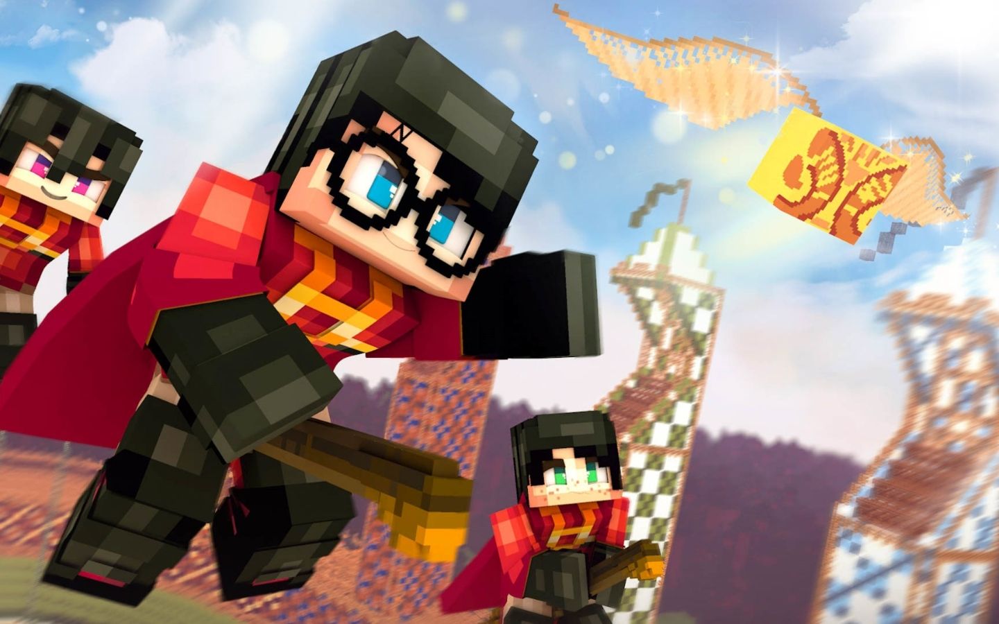 Anh em siêu anh hùng Minecraft sẵn sàng cứu thế giới