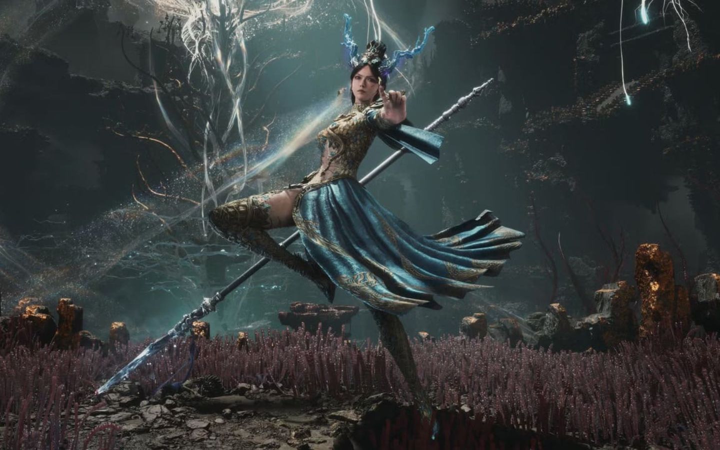 Hé lộ 4 kết thúc của Wuchang: Fallen Feathers. Hướng dẫn chơi 2 Wuchang phải chiến đấu với những sinh vật ác ma trong game