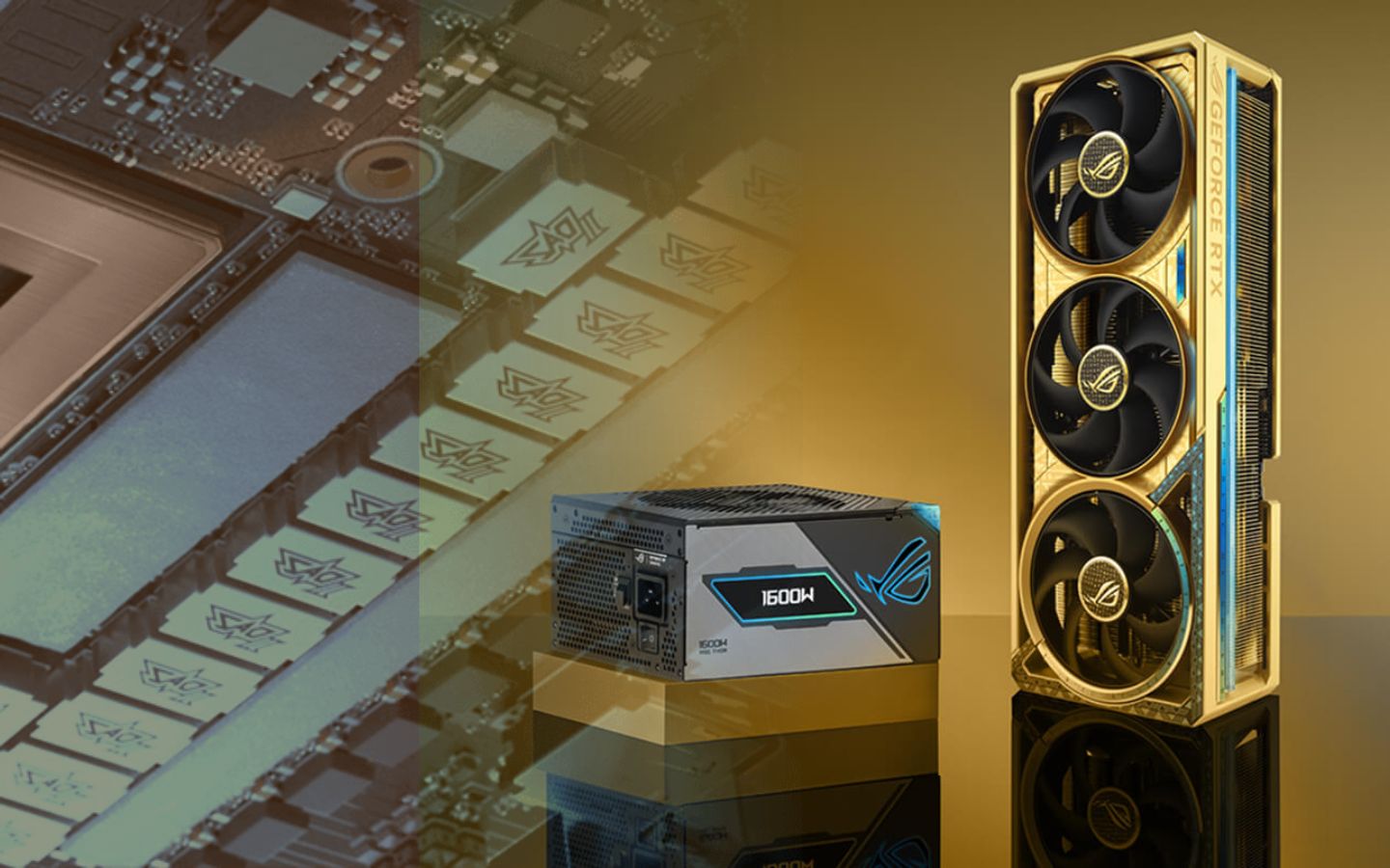 Thiết kế sang trọng với vàng thật