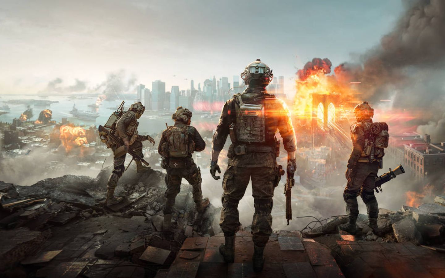 Battlefield 2042 giảm giá sốc 95%, game thủ rần rần săn siêu phẩm FPS với giá chưa tới một cốc trà sữa! 1 Battlefield 2042, tựa game bối cảnh chiến trường của tương lai.