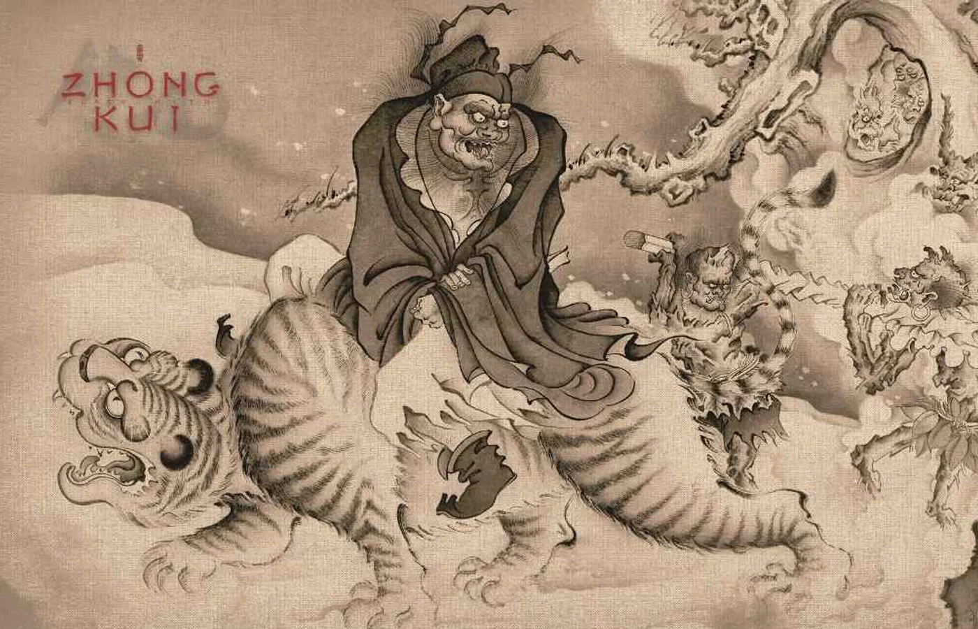 Nhân vật Chung Quỳ sẽ là đại diện tiếp theo được Game Sciene khai thác. Nguồn Trailer Black Myth: Zhong Kui