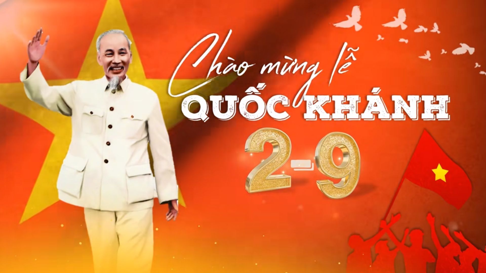 Chào mừng Lễ Quốc khánh 2/9, Bác Hồ vĩ đại sống mãi