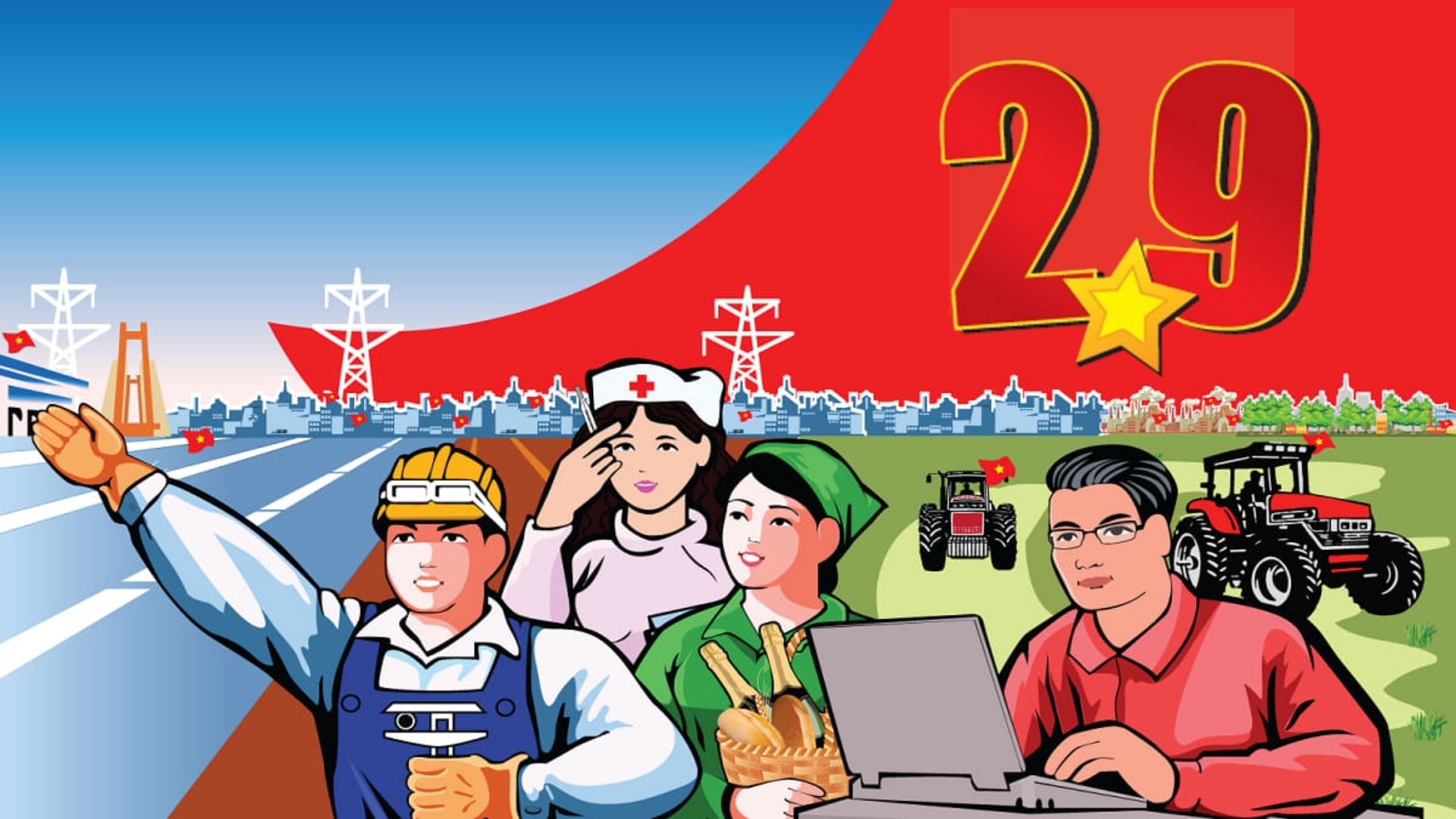 Sức sống 2/9, dân tộc Việt Nam cùng nhau xây dựng đất nước