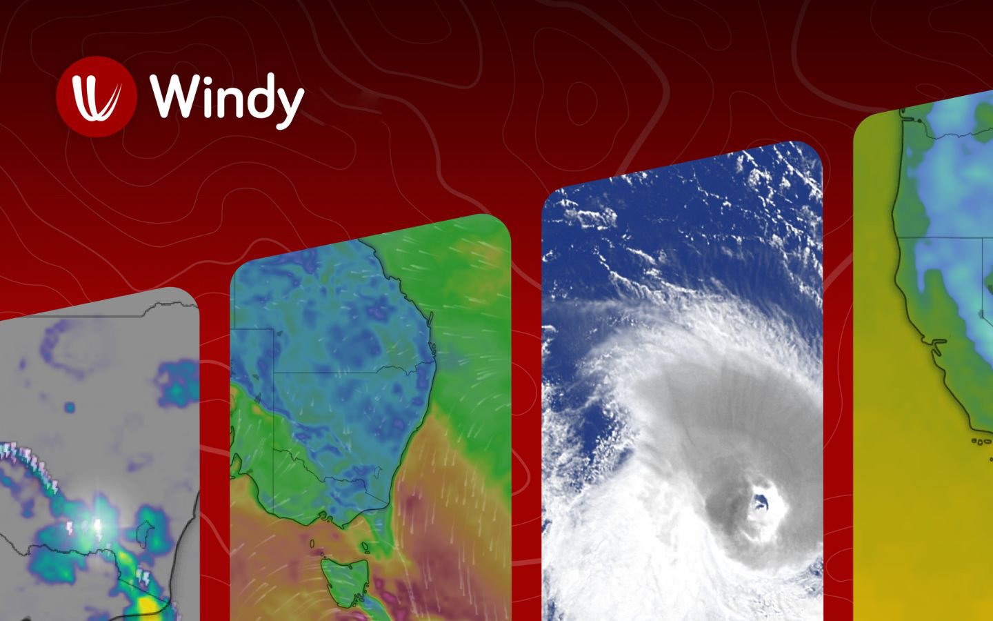 Windy cung cấp bản đồ dự báo thời tiết chi tiết và theo dõi bão toàn cầu