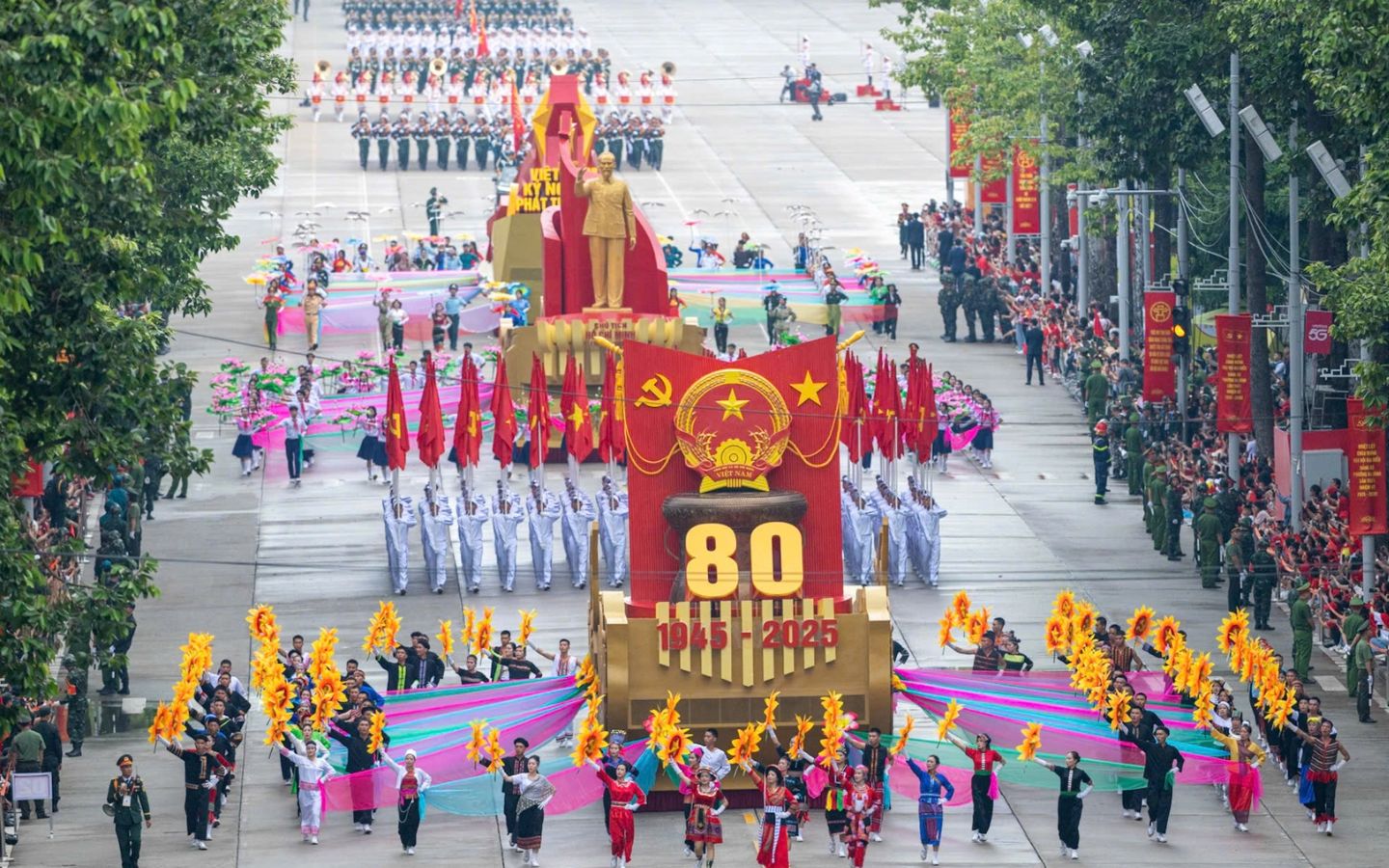 Các lực lượng tham gia Lễ Diễu binh, Diễu hành 2/9