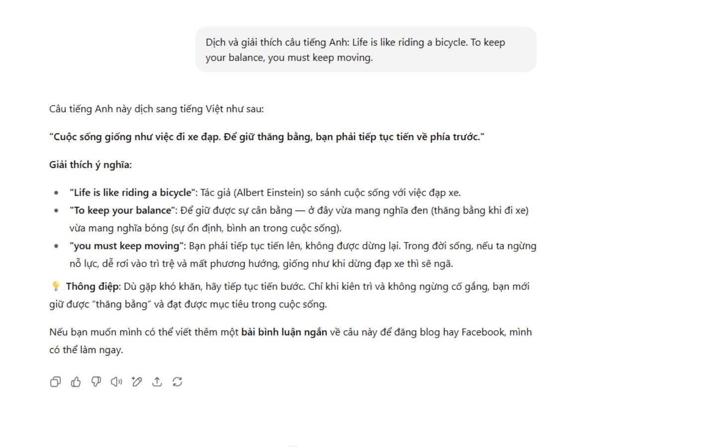 Sử dụng công cụ ChatGPT để giải bài tập