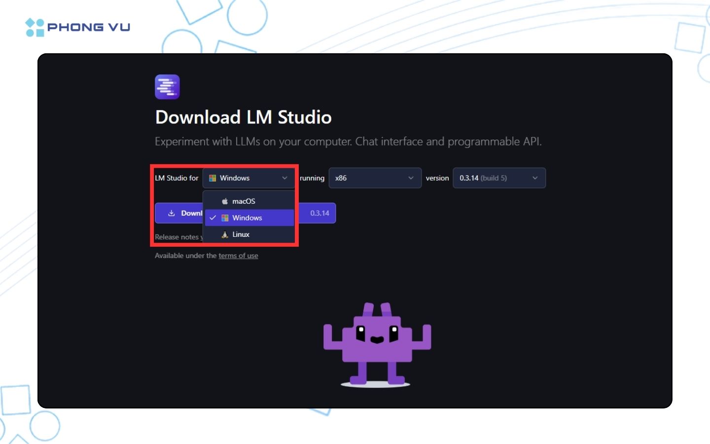 Tải xuống và cài đặt LM Studio