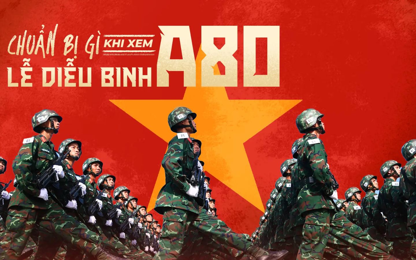 Lưu ý khi xem diễu binh