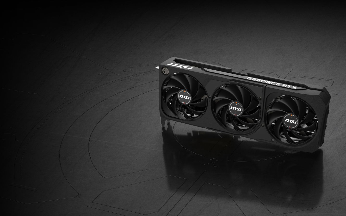 Card đồ họa MSI RTX 5070 12G SHADOW 3X OC với kiến trúc Blackwell và hệ thống tản nhiệt ba quạt TORX Fan 5.0