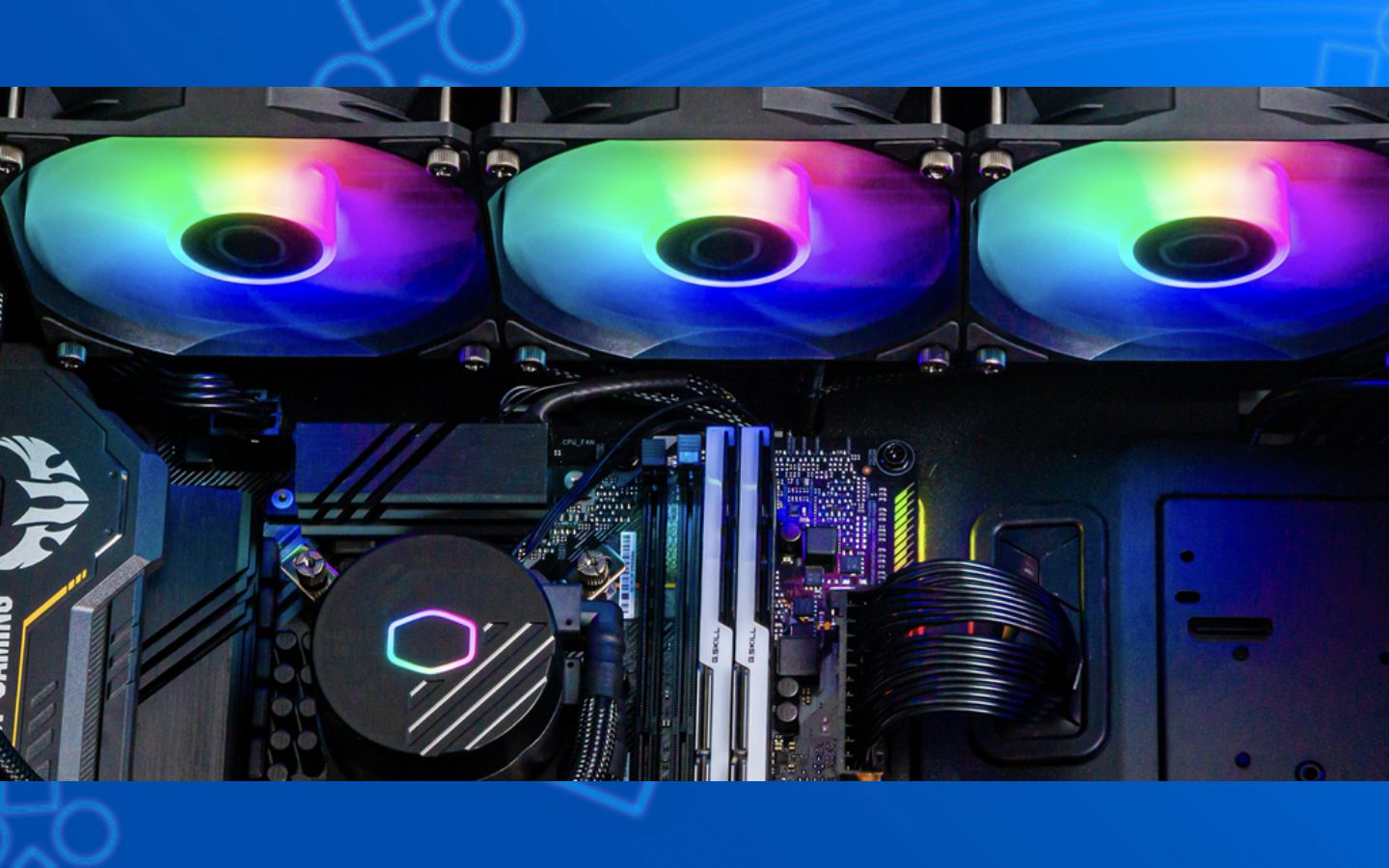 Hệ thống tản nhiệt nước Cooler Master MasterLiquid 360 CORE SI Black với radiator 360mm và quạt ARGB