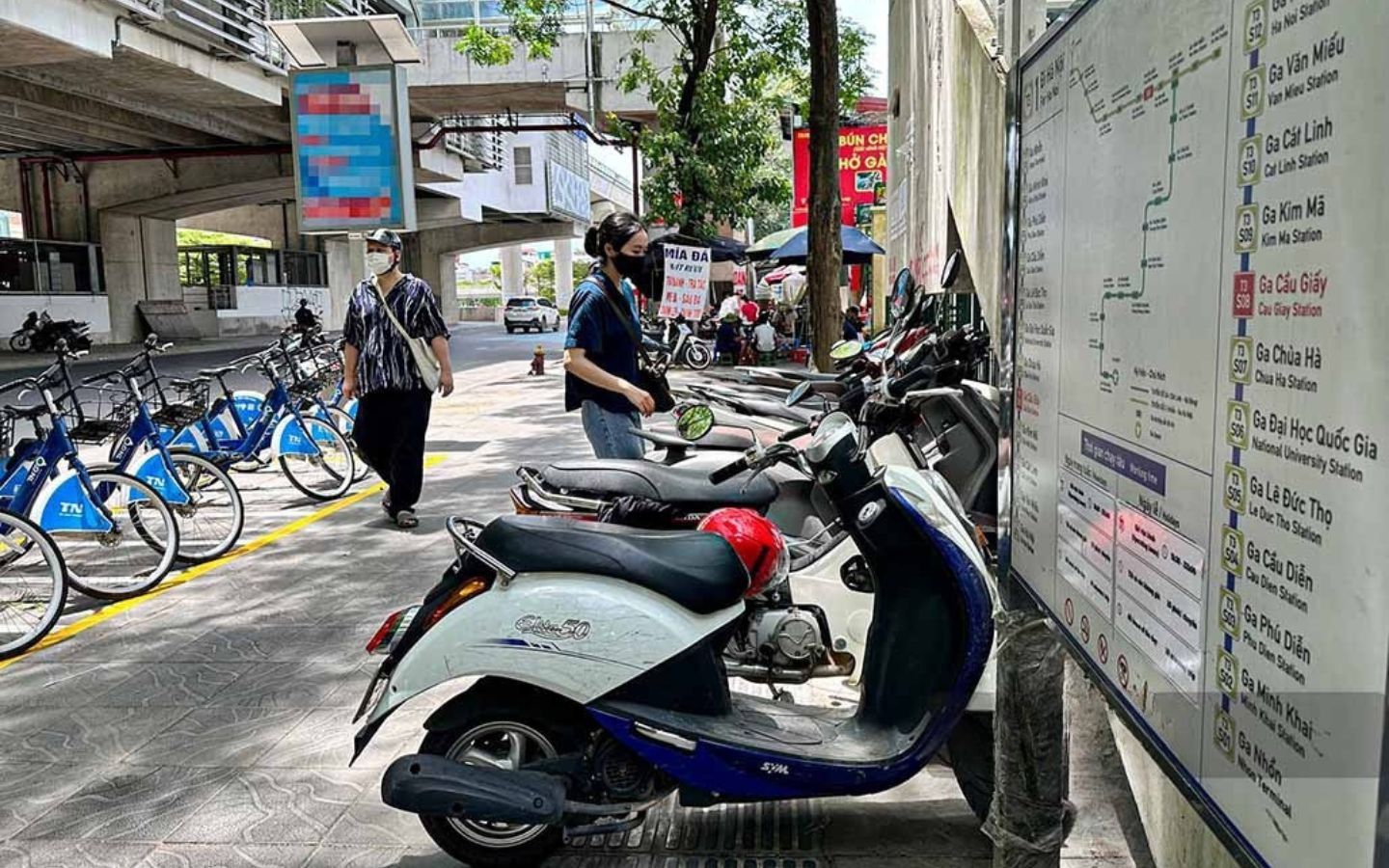 Tổng hợp địa điểm gửi xe máy, ô tô xem diễu binh 2/9 tại Hà Nội 1 Địa điểm gửi xe máy và xe đạp xem diễu binh 2/9 tại Hà Nội