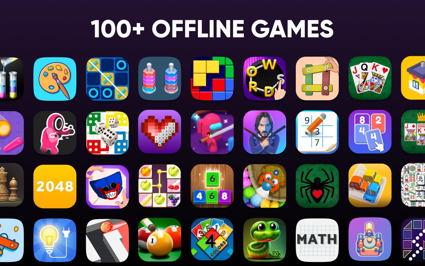 Các tựa game offline không cần sử dụng internet