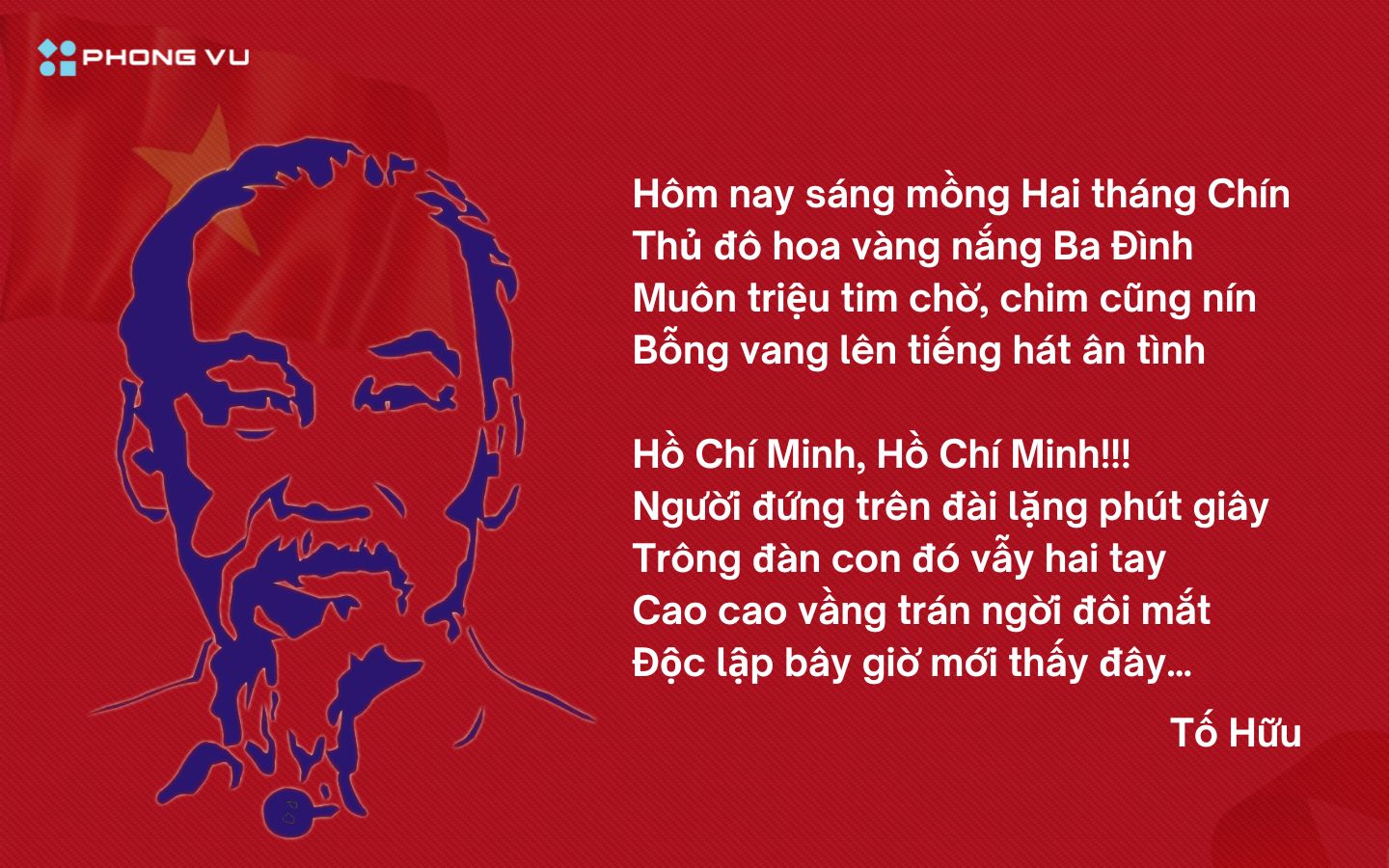 Bài thơ hay về ngày Quốc Khánh 2/9 