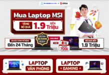 Mua laptop MSI Katana 15 tại Phong Vũ nhận quà tặng đến 1.9 triệu và ưu đãi đổi điểm THPT Mua laptop MSI Katana 15 tại Phong Vũ nhận quà tặng đến 1.9 triệu và ưu đãi đổi điểm THPT