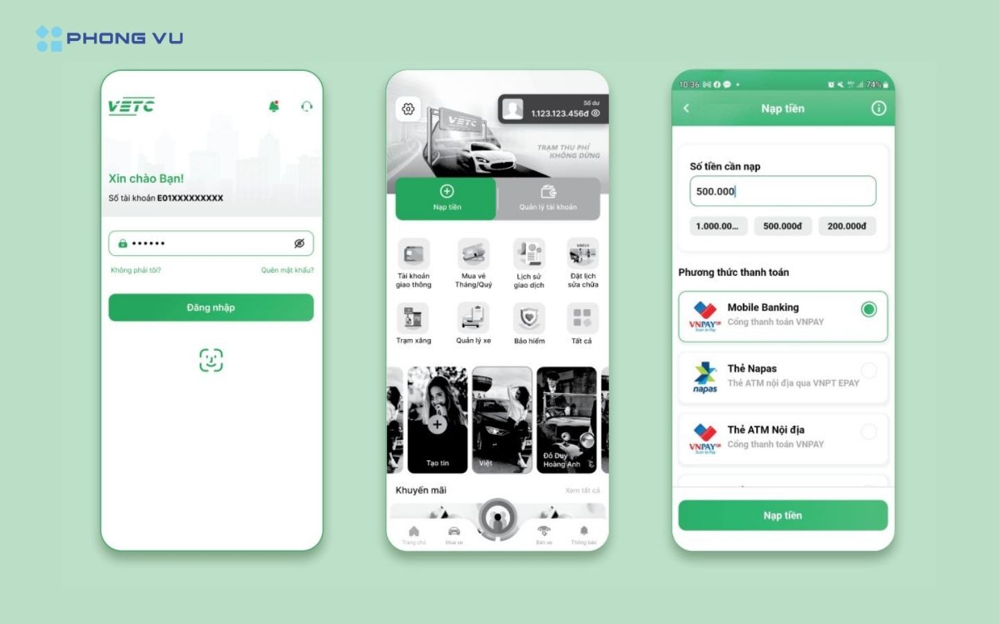 Tài khoản giao thông là tài khoản mở cho chủ phương tiện giao thông đường bộ và kết nối với phương tiện thanh toán hợp pháp