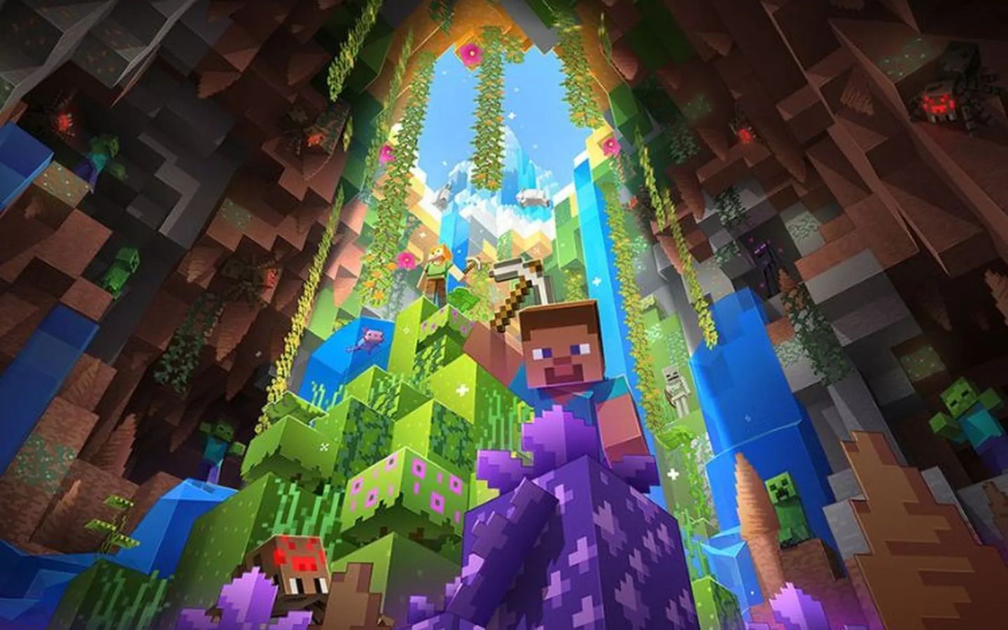 Quần xã sinh vật 3D vô cùng sống động trong game