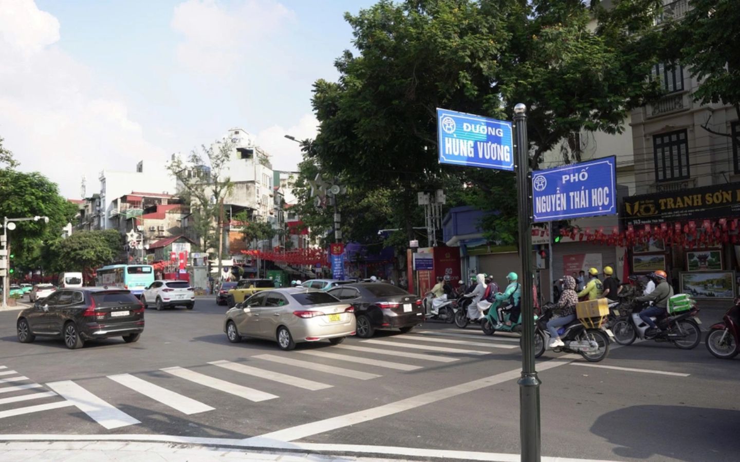 Trục đường Nguyễn Thái Học