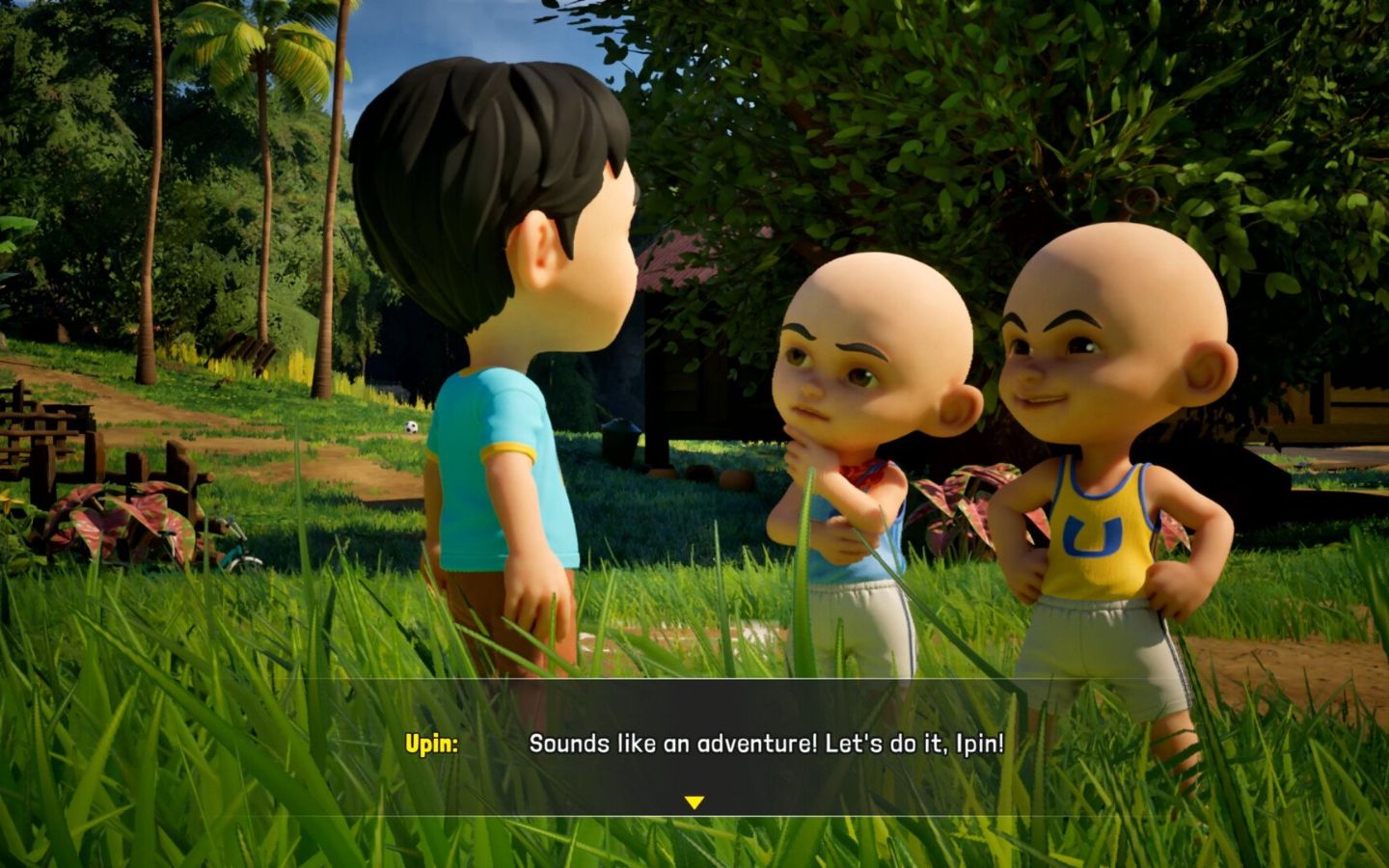 Upin & Ipin Universe - Tựa game tuổi thơ có đáng chơi không? 3 Nhiệm vụ ban đầu của Upin và Ipin