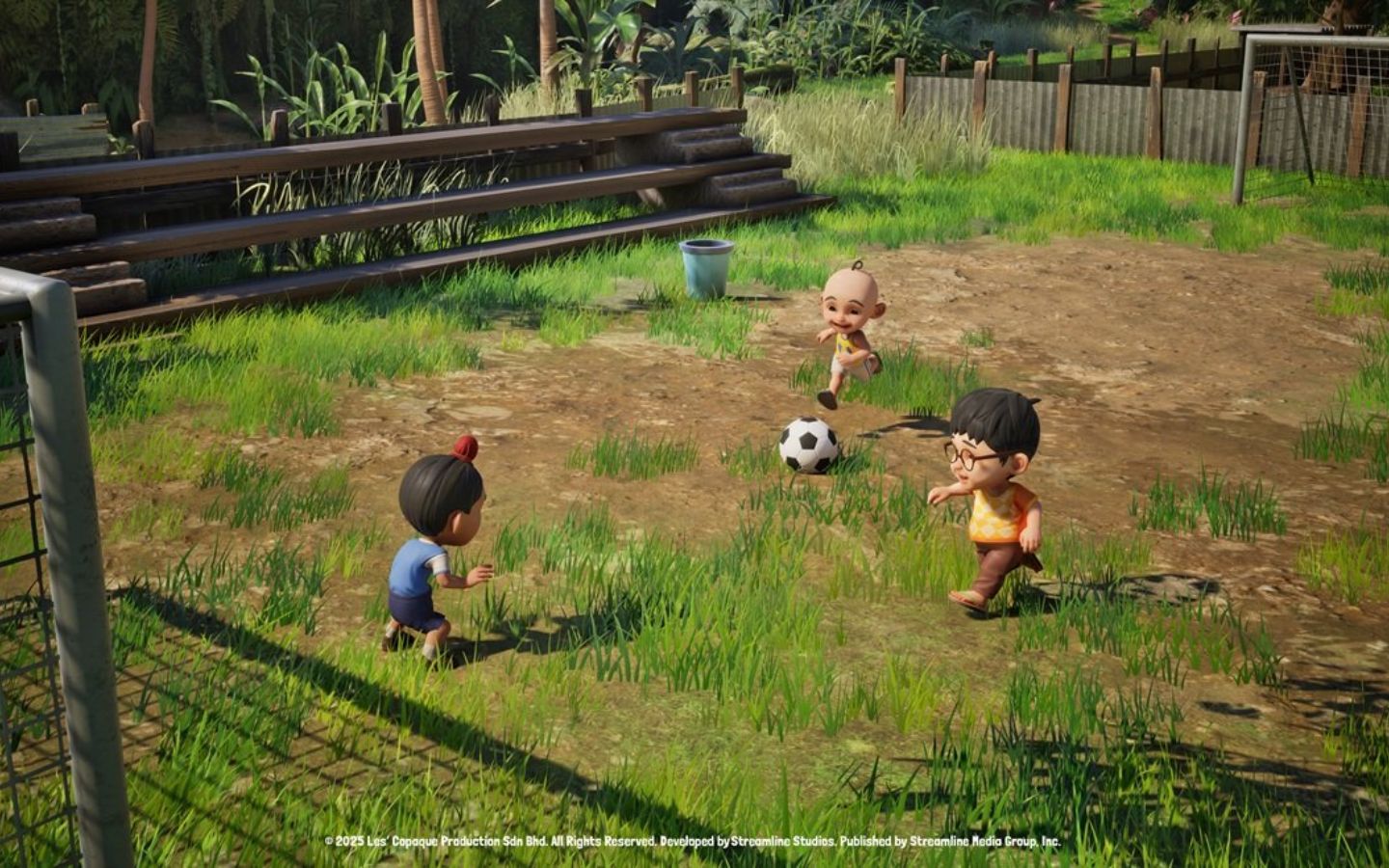 Upin & Ipin Universe - Tựa game tuổi thơ có đáng chơi không? 6 Minigame đá banh trong game