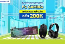 Ưu đãi Gear khi mua PC Gaming tại Phong Vũ, nhận ngay mã giảm đến 200.000 đồng Ưu đãi Gear khi mua PC tại Phong Vũ