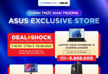 ASUS Exclusive Store by Phong Vũ – Khai trương cực cháy, Deal xịn tới tay