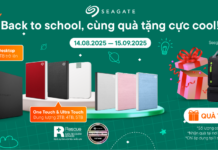 Mua ổ cứng Seagate – Rinh balo liền tay, ghé ngay Phong Vũ Sắm ổ cứng SEAGATE - Nhận ngay Balo liền f tay tại Phong Vũ