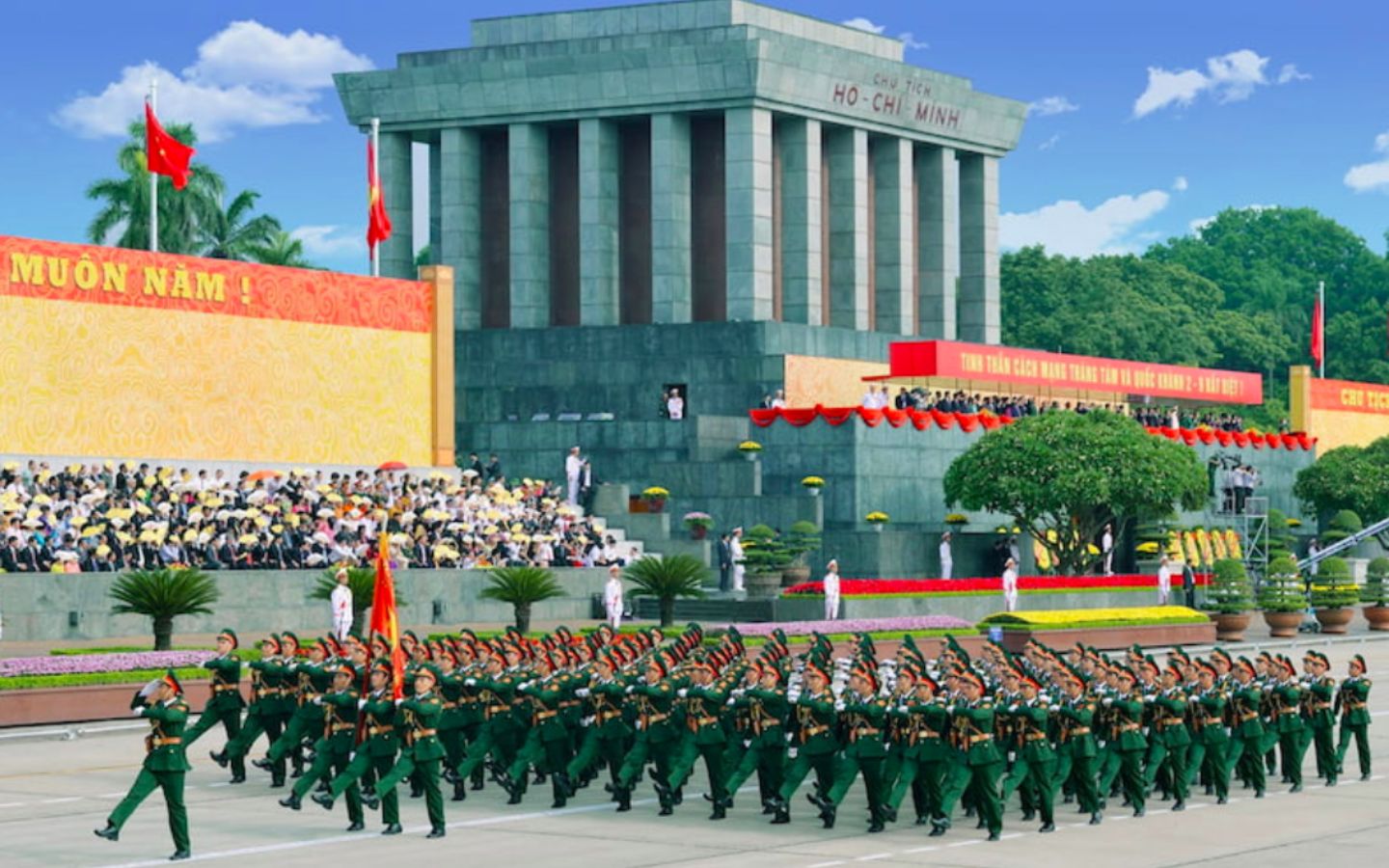 Xem diễu binh 2/9 ở đâu? Các tuyến đường xem diễu binh, diễu hành A80 1 Lịch diễu binh tại Hà Nội ngày 2/9