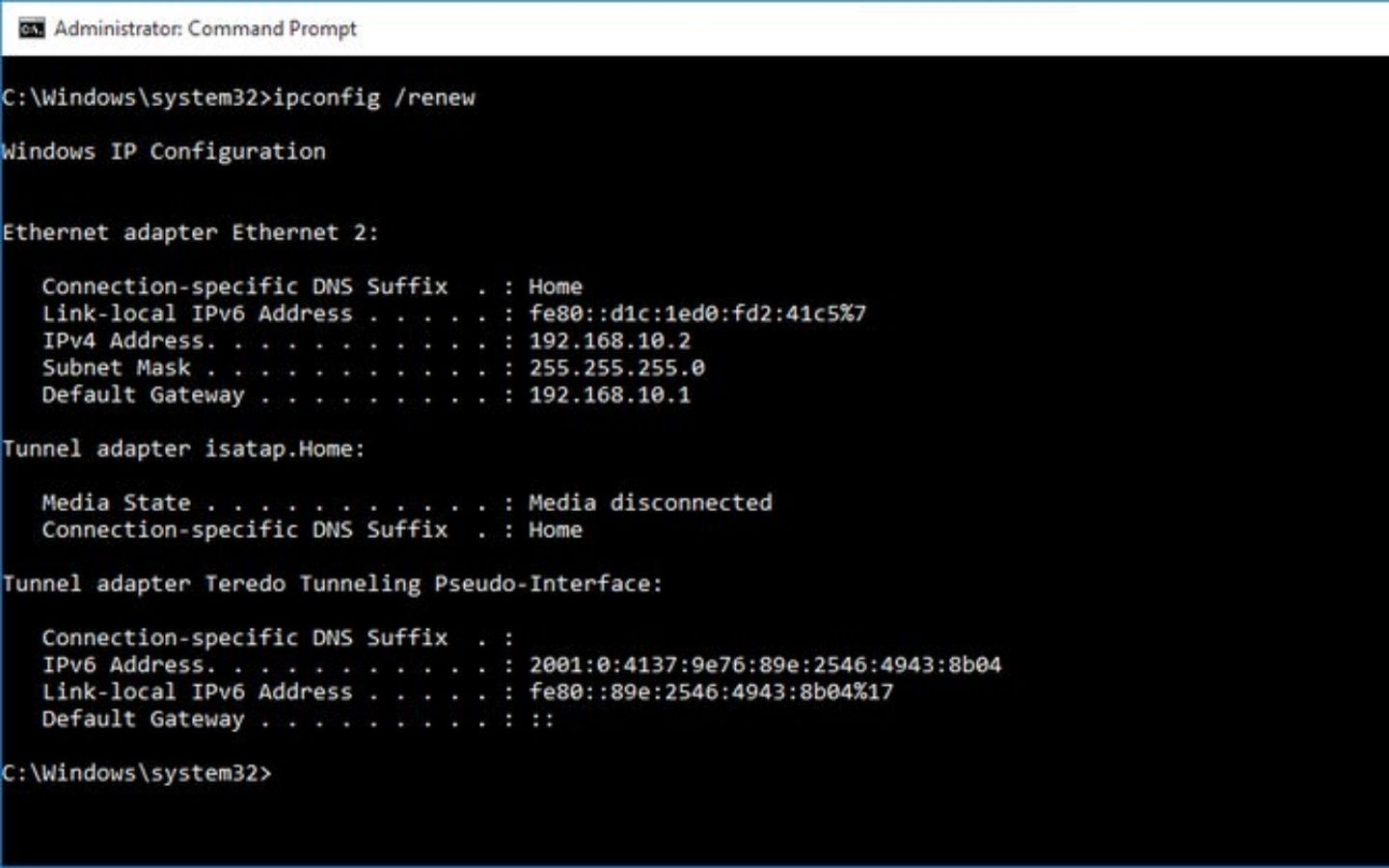 Tăng tốc độ mạng bằng lệnh flushdns. (Nguồn: Internet)