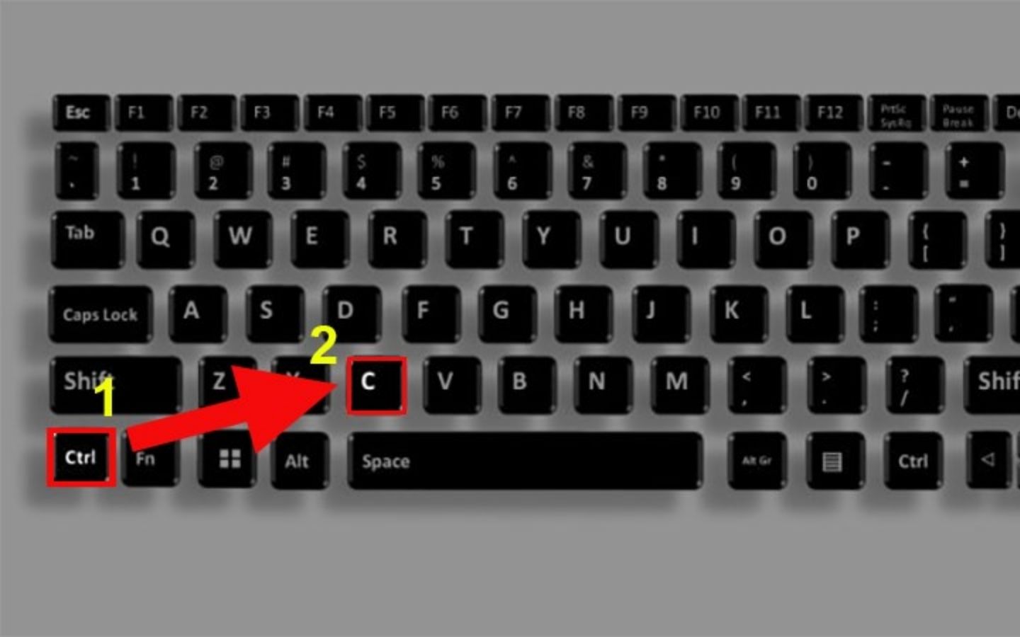 Sử dụng Ctrl-C để hủy bỏ một lệnh Command. (Nguồn: Internet)