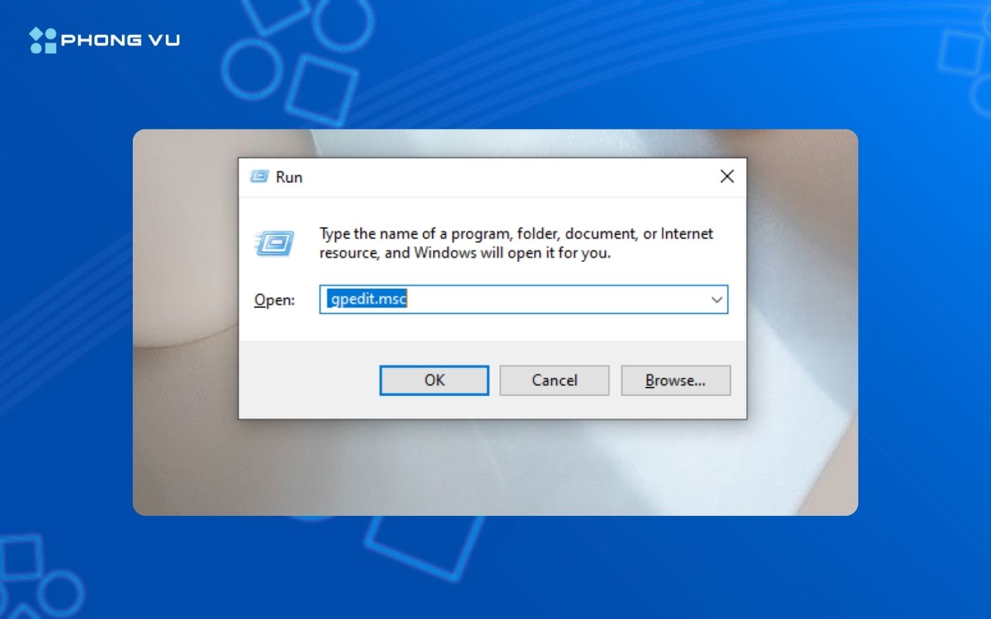 Dừng cập nhật Windows 11 bằng Trình chỉnh sửa chính sách nhóm Group Policy Editor
