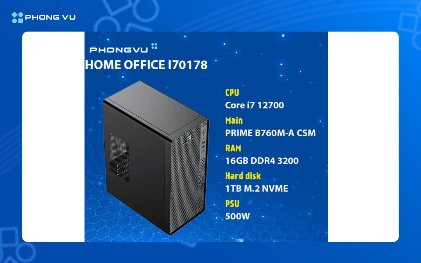 PC PV Home Office I70178