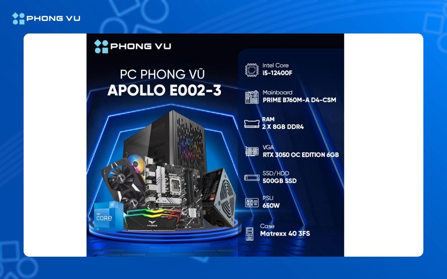 PC PV Gaming Apollo E002-3