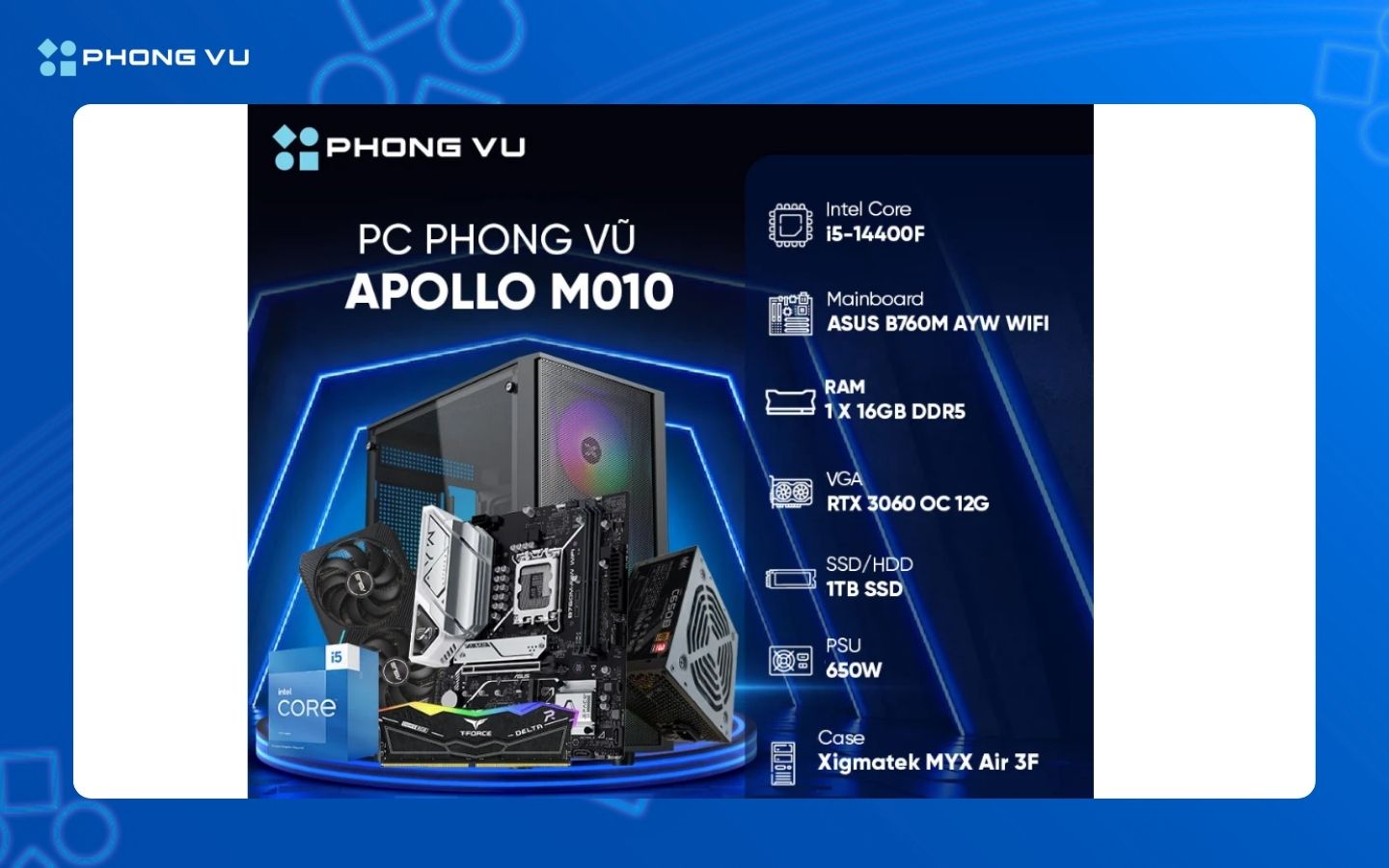 PC PV Gaming Apollo M010