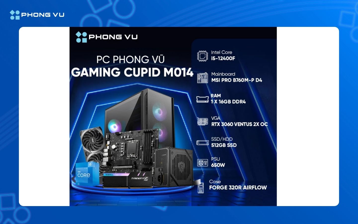 PC PV Gaming Cupid M014