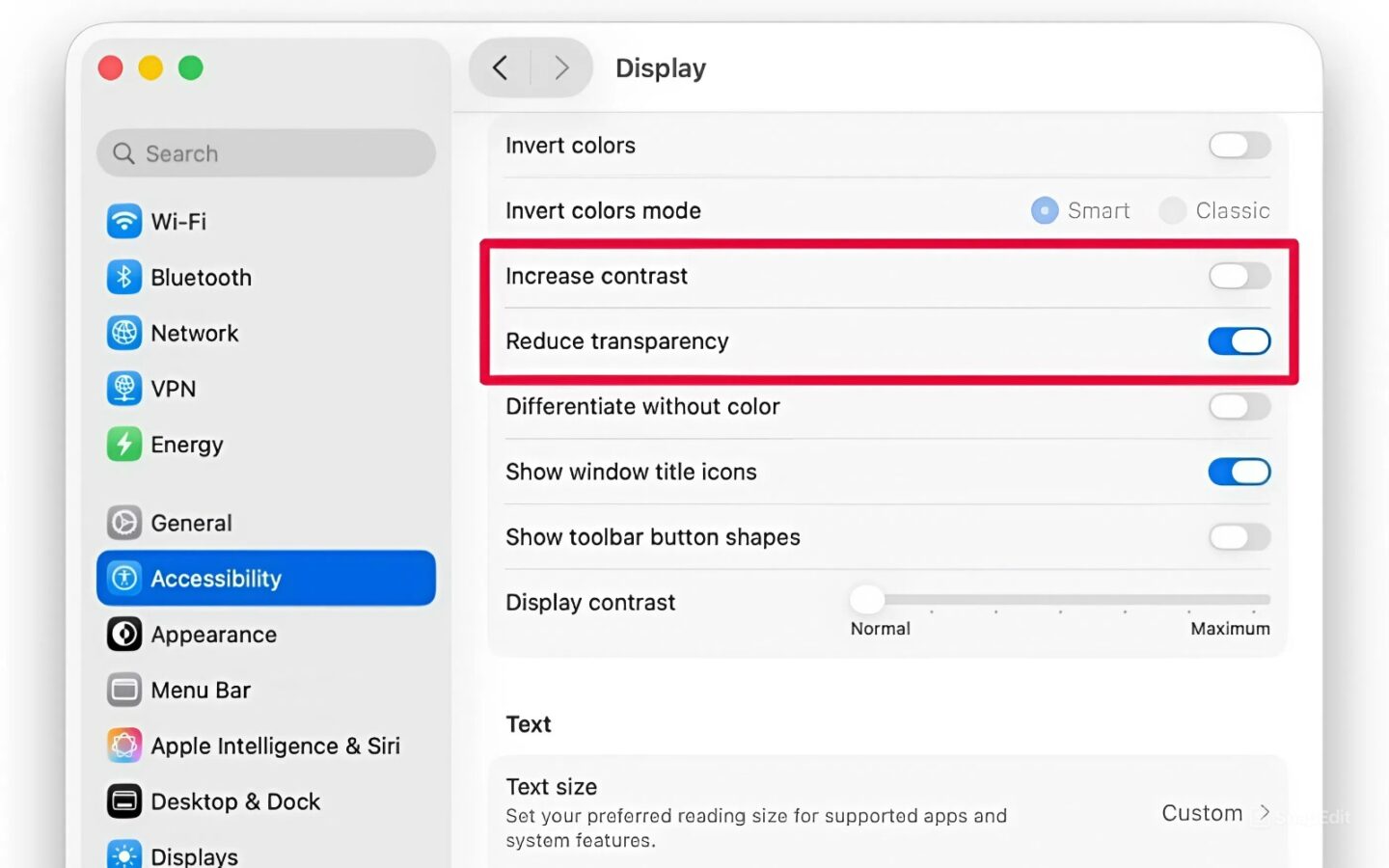 Tắt Liquid Glass trên MacOS