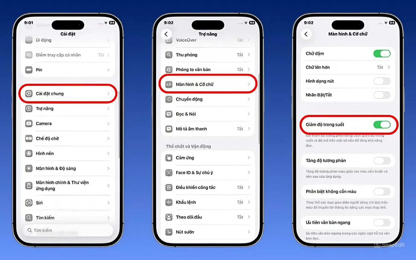 Cách bật Liquid Glass