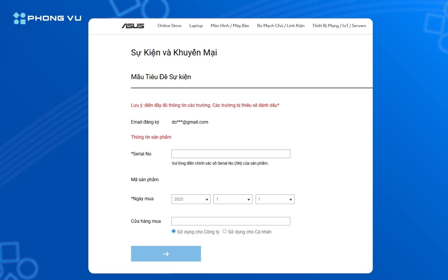 Điền thông tin mã đơn hàng trên hóa đơn để được tham gia ngay nhé.