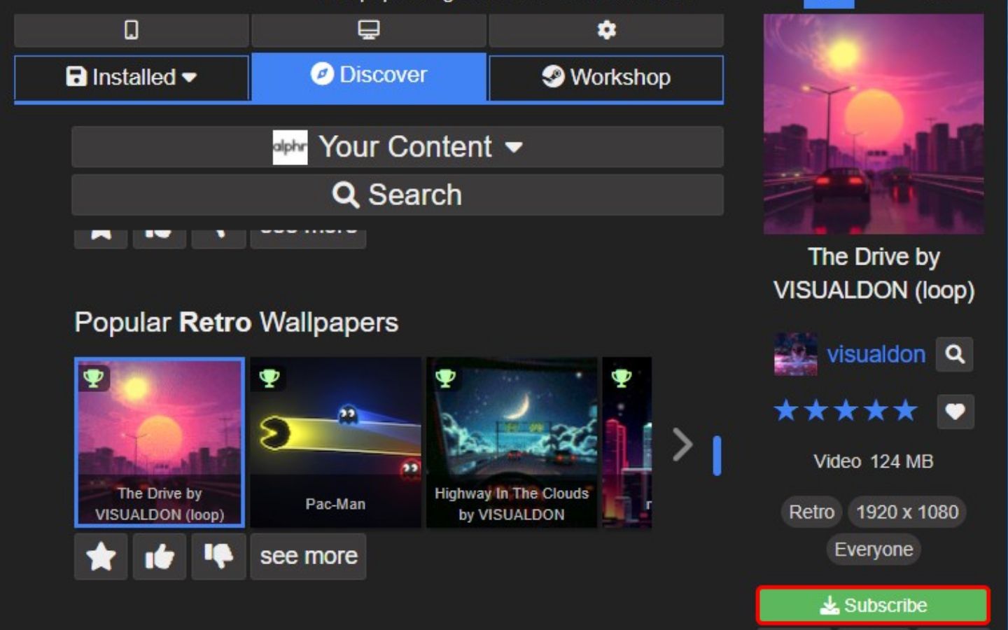 Cách tải hình nền động cho máy tính vừa nhanh vừa đẹp 4 Bấm chọn để tải ảnh xuống liền tay. (Nguồn: Internet)