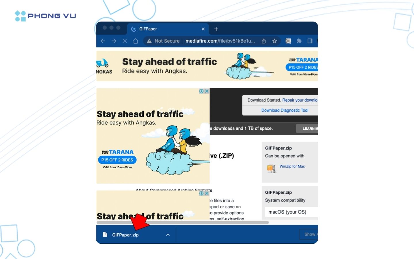 Cách tải hình nền động cho máy tính vừa nhanh vừa đẹp 9 Bước 2: Cài đặt GIFPaper trên máy tính của bạn.