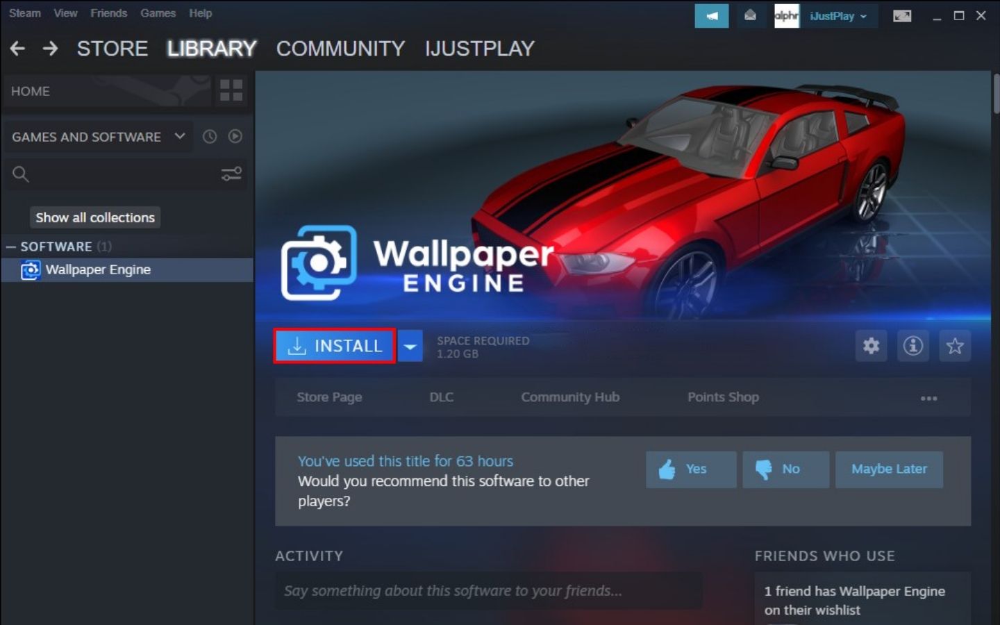 Cách tải hình nền động cho máy tính vừa nhanh vừa đẹp 1 Wallpaper Engine - Ứng dụng tải ảnh động. (Nguồn: Internet)