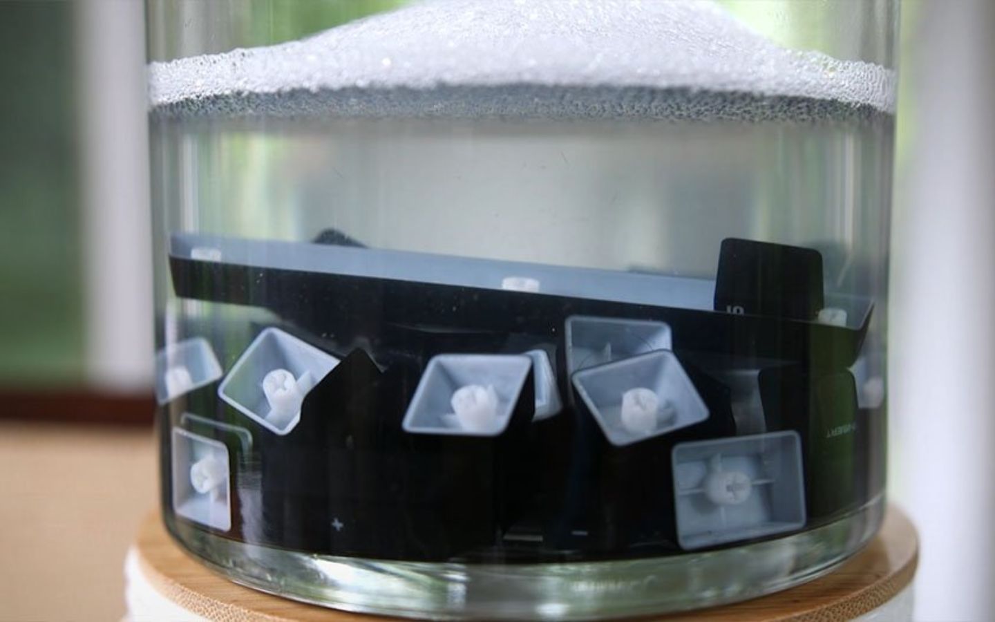 Làm sạch các phím